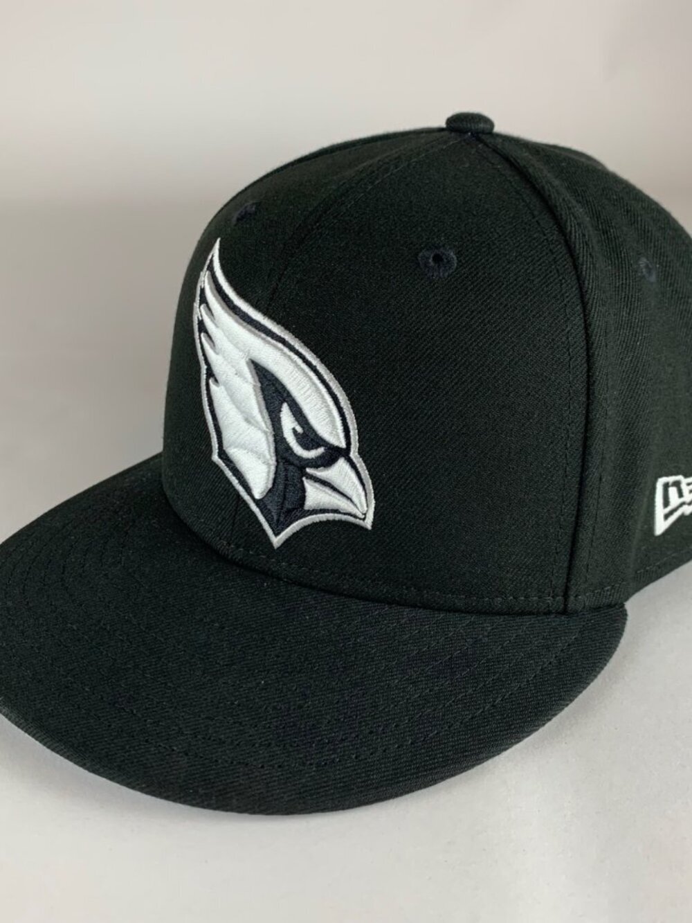 Arizona Cardinals NFL Black New Era 59Fifty Fitted Hat Mens 7 3/4